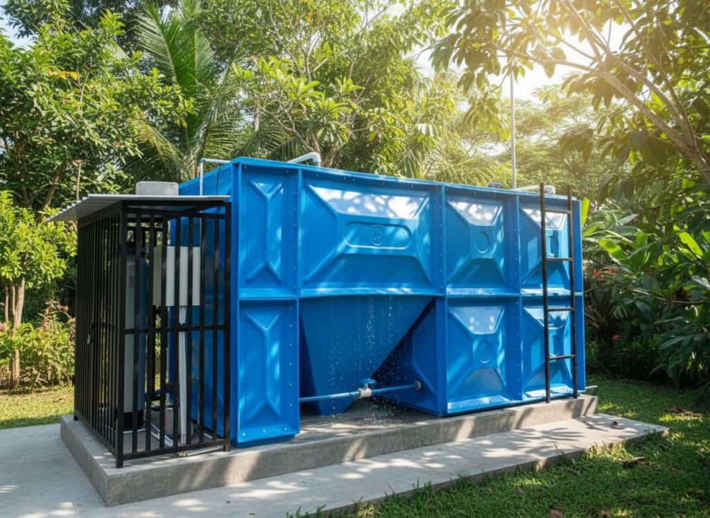 Sistem IPAL MBG untuk Pengolahan Air Limbah Dapur