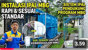 IPAL dapur MBG sebagai sistem pengolahan limbah dapur untuk mengolah air limbah dapur agar lebih ramah lingkungan.