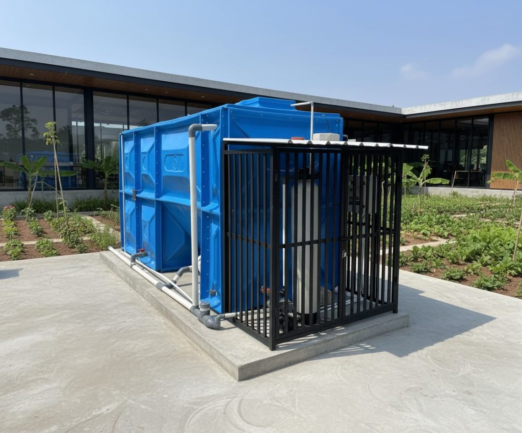 Teknologi IPAL MBG untuk sistem pengolahan limbah dapur program makan bergizi gratis