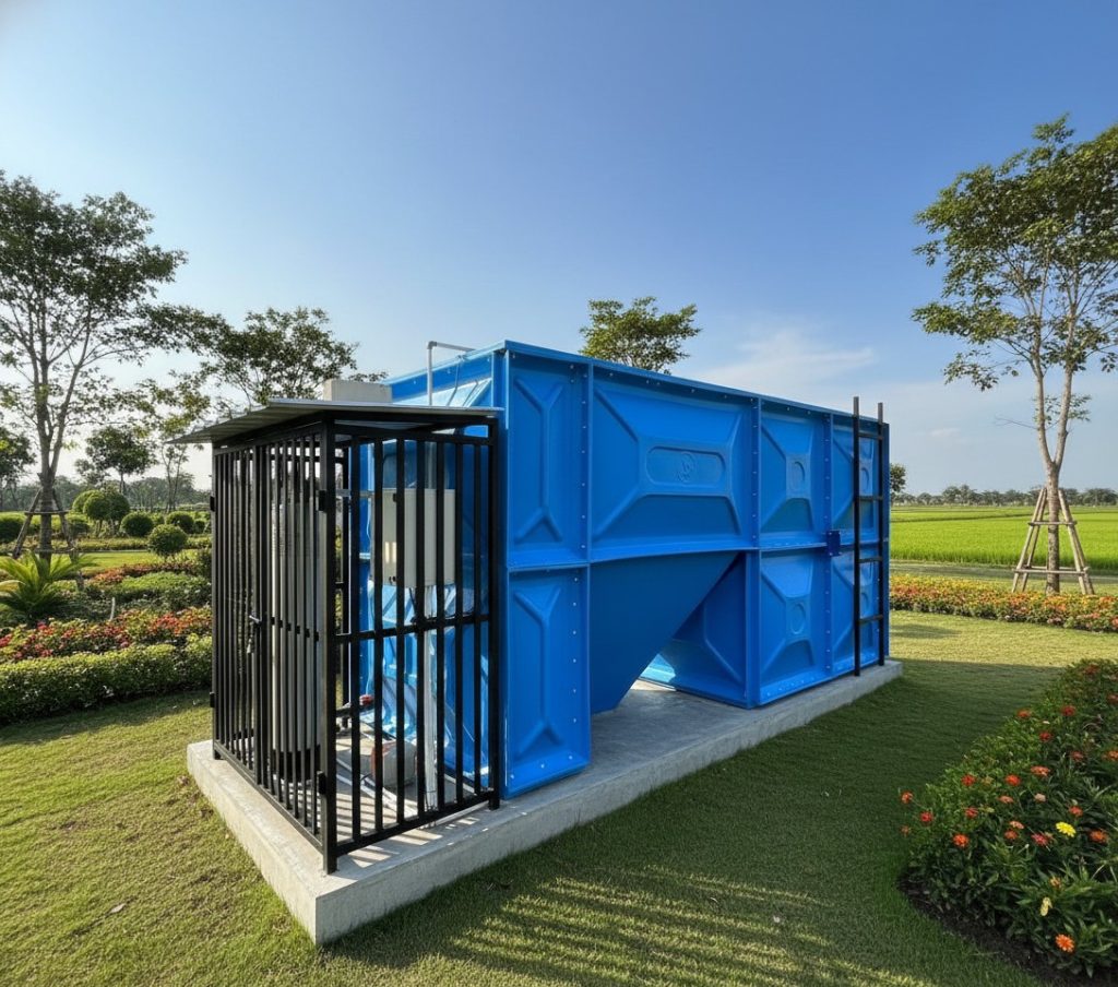 IPAL praktis MBG untuk pengolahan limbah dapur modern yang efisien dan ramah lingkungan