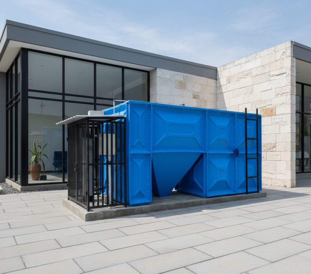 manajemen limbah MBG pada dapur skala besar dengan sistem pengolahan limbah yang efisien dan ramah lingkungan