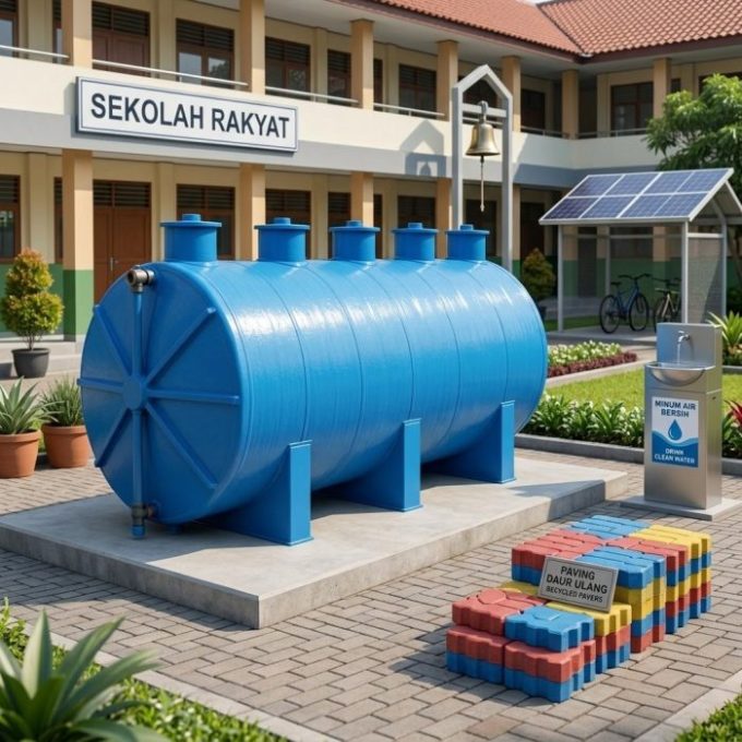Spesifikasi STP Sekolah Rakyat untuk sistem pengolahan air limbah sekolah berasrama yang efisien dan ramah lingkungan