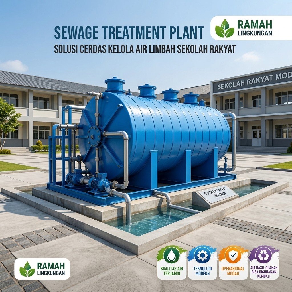 Proses STP Sekolah Rakyat untuk Sistem Pengolahan Air Limbah Modern