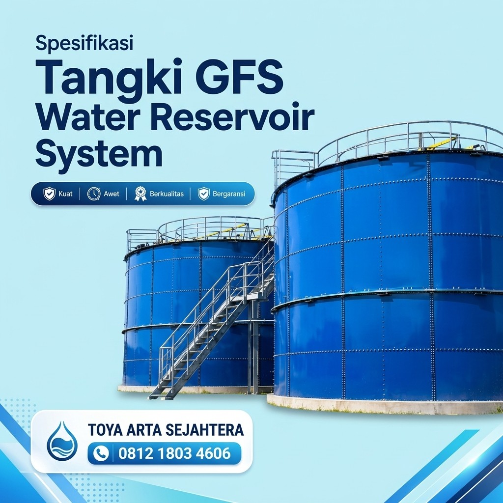 Supplier Tangki GFS Indonesia untuk Kebutuhan Penyimpanan Air